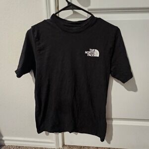 The North Face Black Short Sleeve T Shirt Mens Size Small Graphic Logo